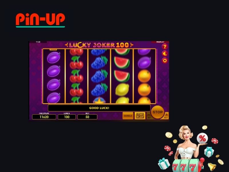 Jugar gratis en Lucky Joker 100 Pin-Up