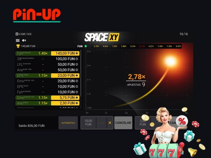 Descargar el juego SpaceXY Pinup