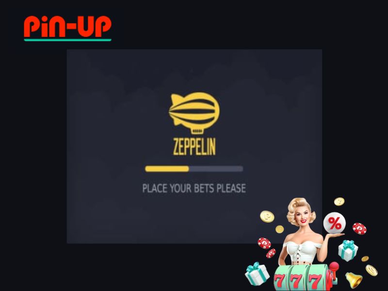 Juego Zeppelin en Pin-Up Casino