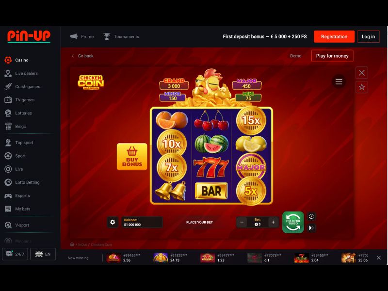 Vorteile des Spielens im Pin-Up Casino