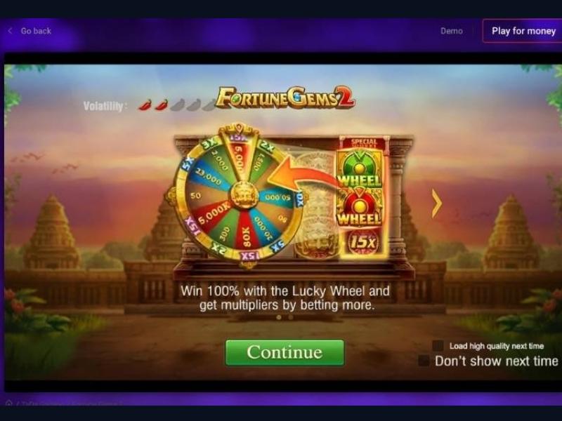 Fortune Gems 2 di TaDa Gaming su Pin-Up