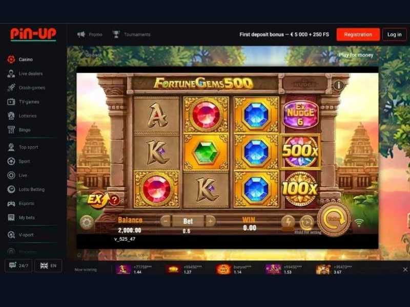 Zarejestruj się w Pin-Up