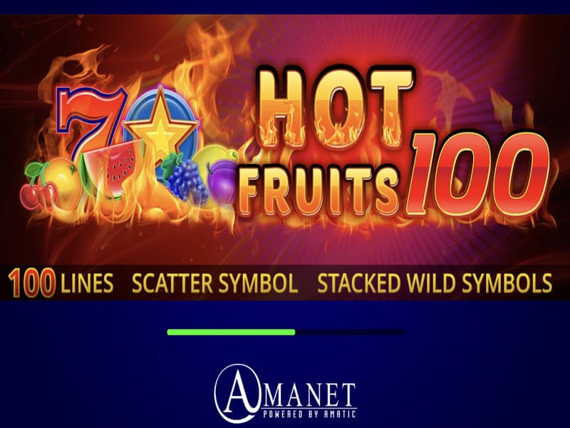 Hot Fruits 100 - онлайн игра на деньги Пин-Ап